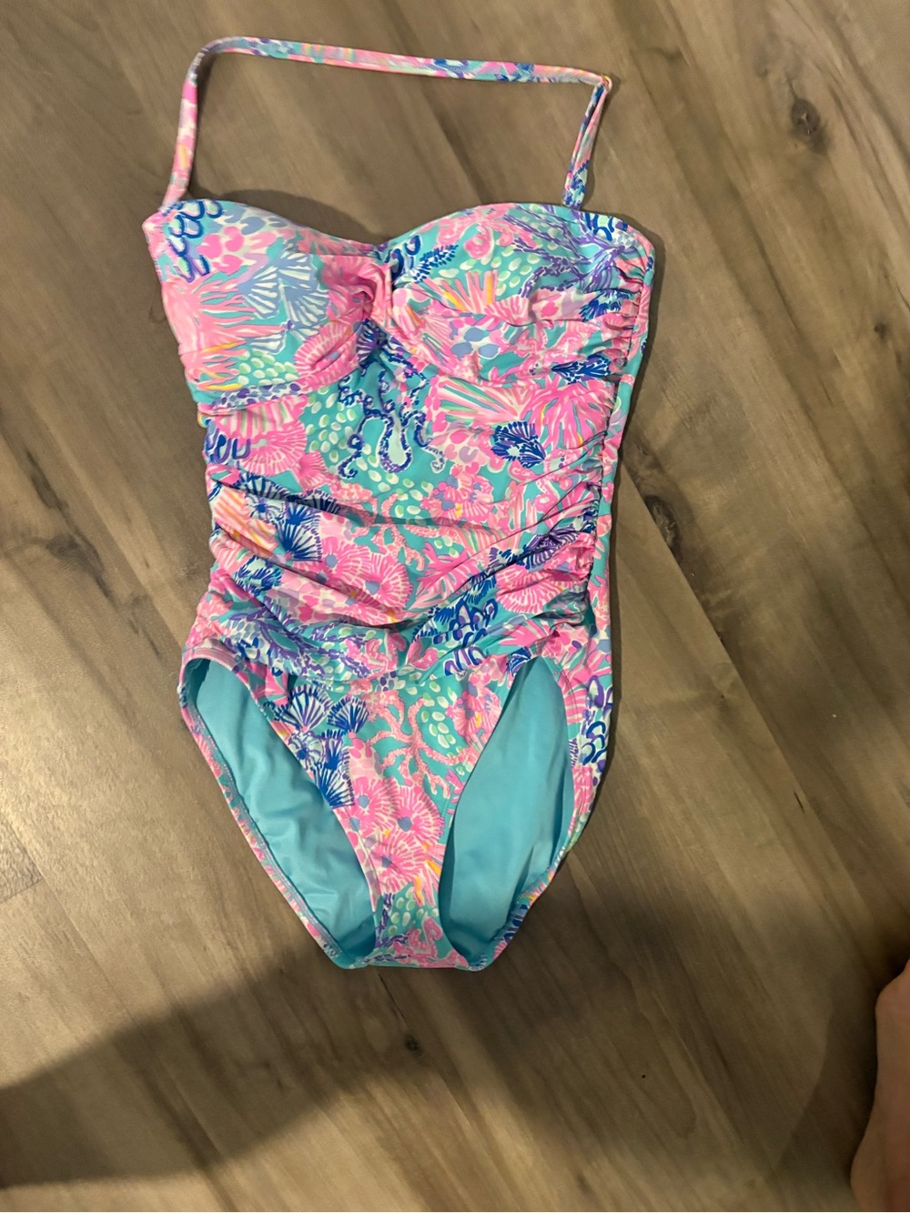Lilly Pulitzer size 10 Splendor In The Sand one piece swimsuit